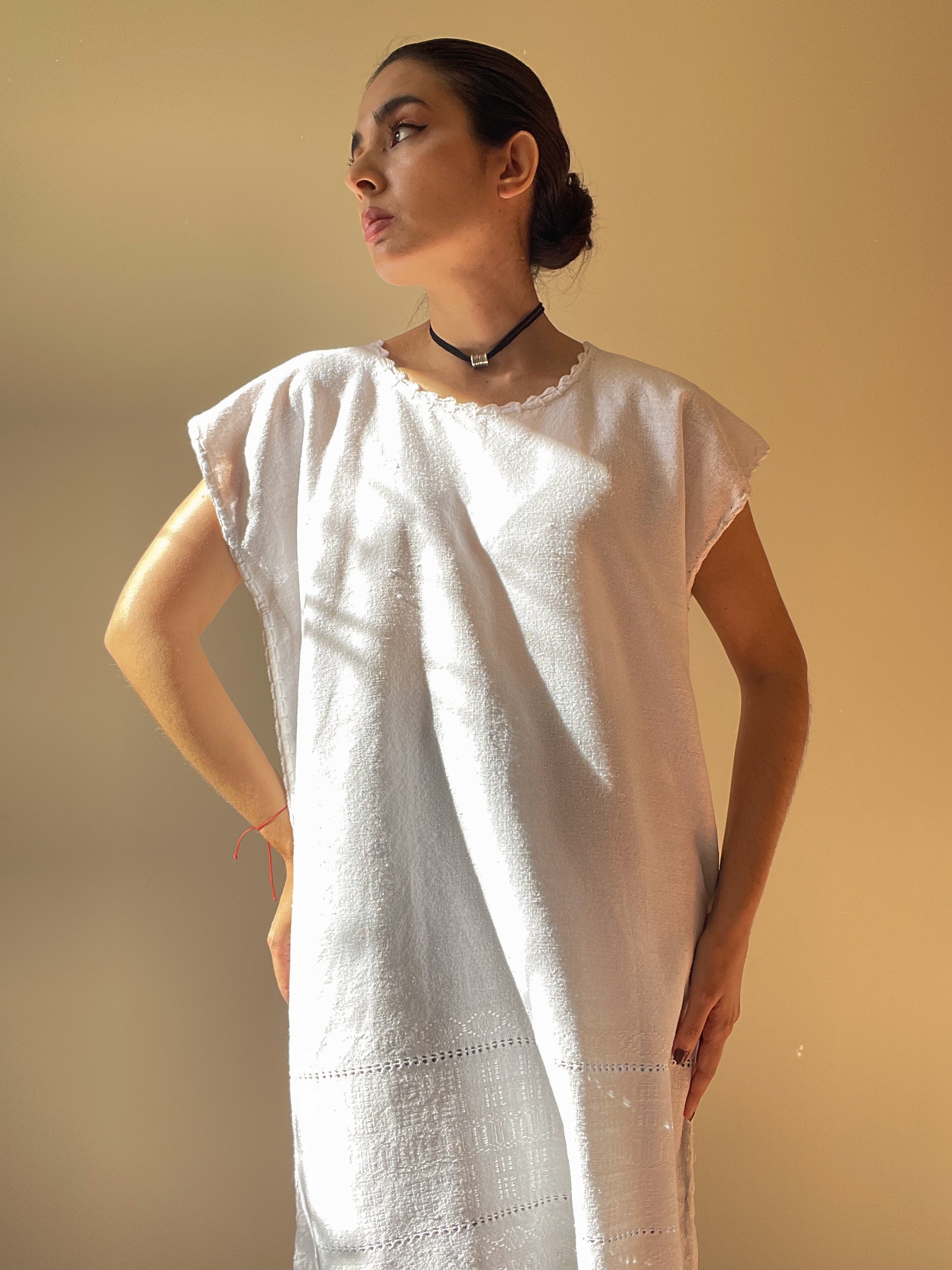 Mexican sales linen dress