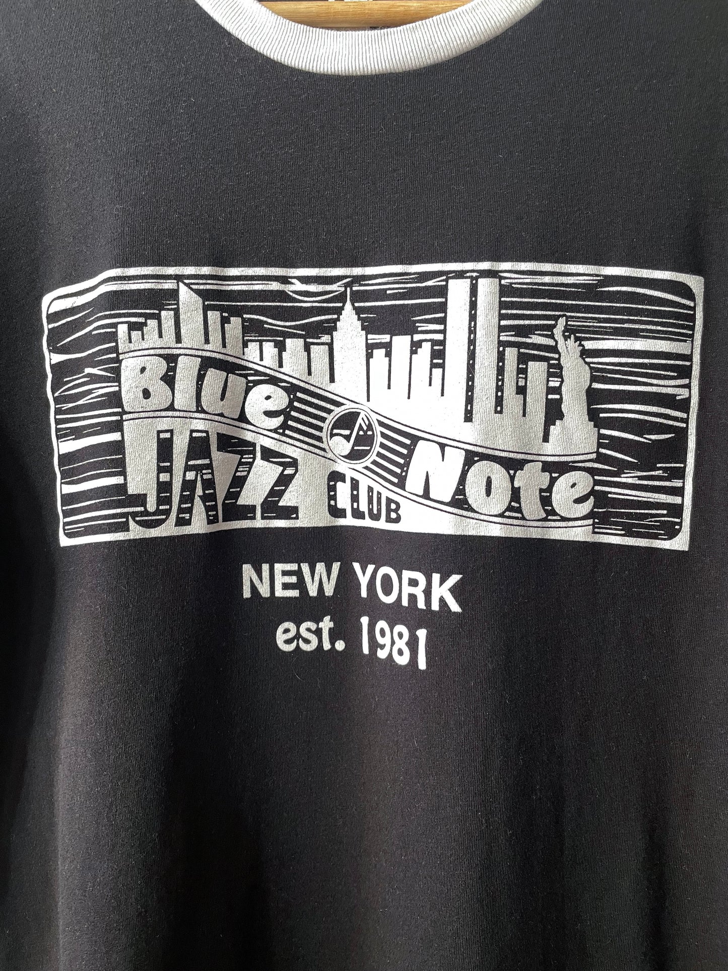 Vintage Blue Note Jazz Cotton In Black Tshirt