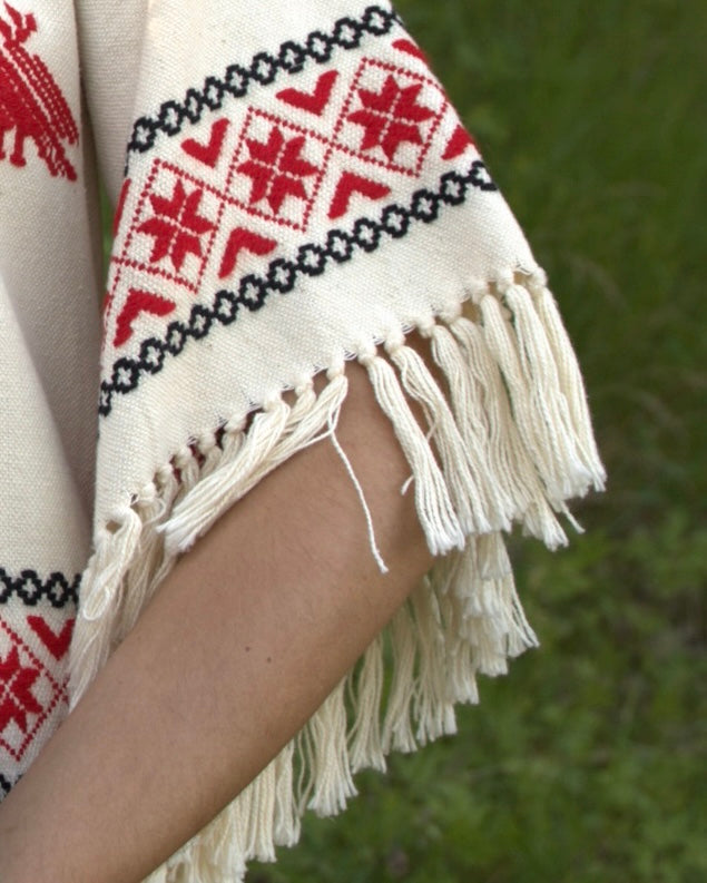 Vintage Mexican Dress With Embroidery