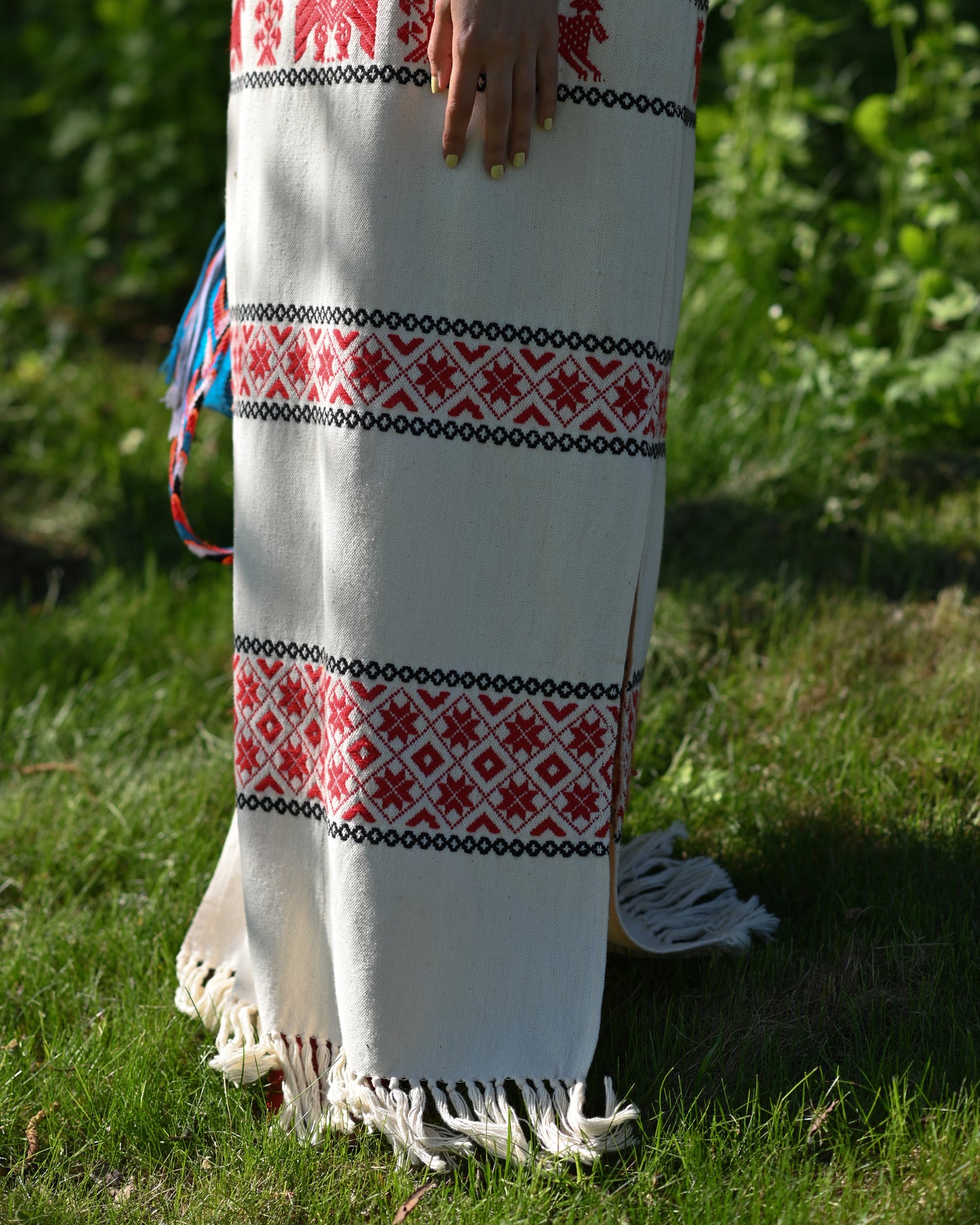 Vintage Mexican Dress With Embroidery