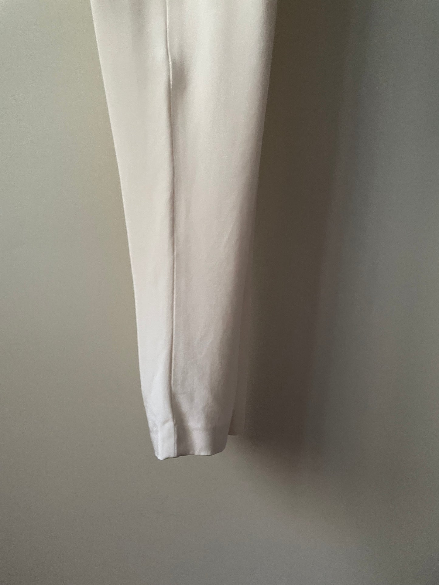 Upcycled Cream Silk Jogger Pant