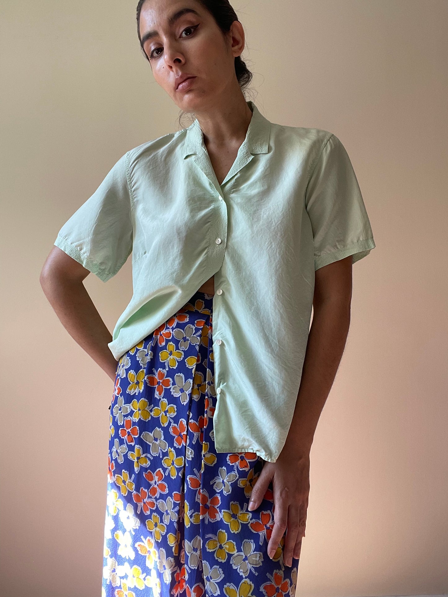 Vintage Floral Skirt