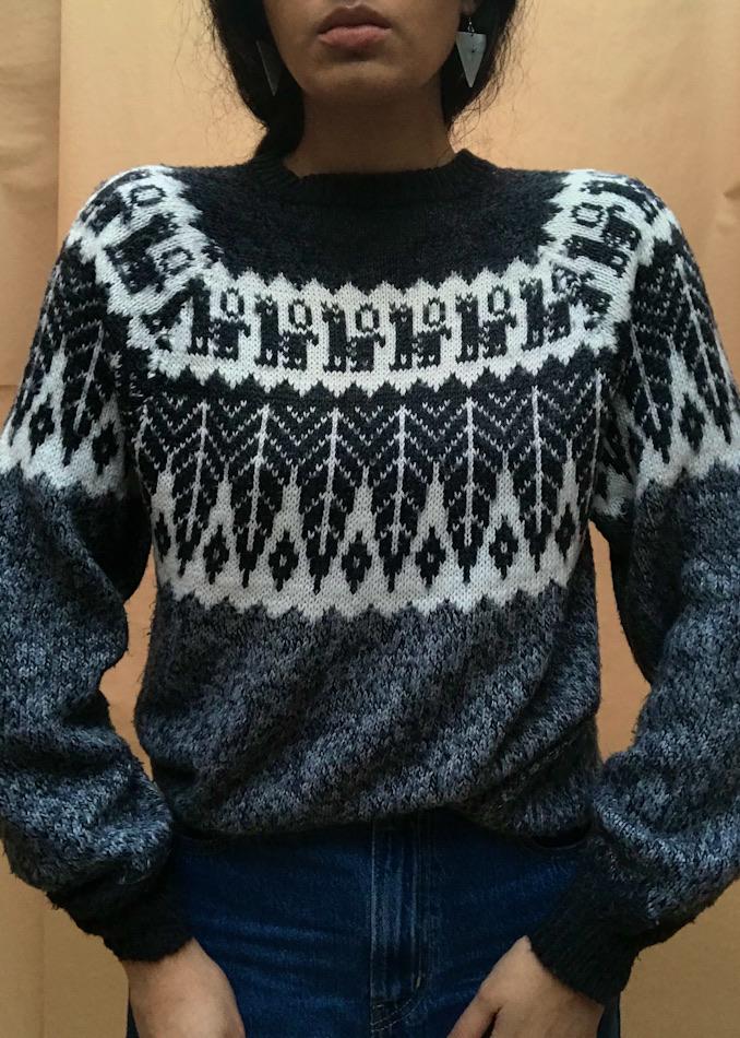 Suit of Lights Vintage Alpaca Knit Sweater 5